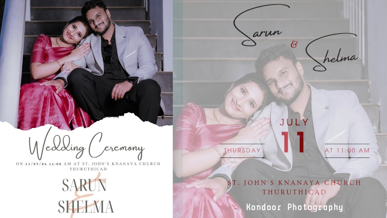 WEDDING CEREMONY / SARUN & SHELMA / KONDOOR PHOTOGRAPHY +91-9495195335