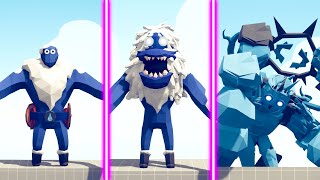 EVOLUTION OF ICE GIANT - Totally Accurate Battle Simulator TABS
