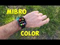 MIBRO COLOR. Обзор, распаковка и настройка смарт часов.