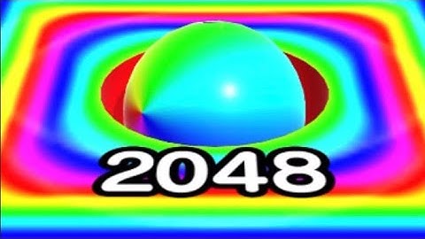 BALL RUN 2048  - All  Levels Gameplay IOS  (Part 52).