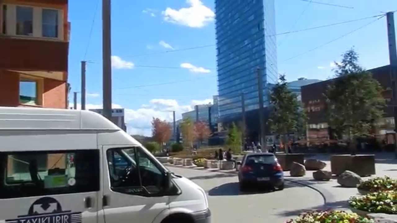 Stockholm - a view of Kista Galleria and Kista Science Tower 2015 05 03