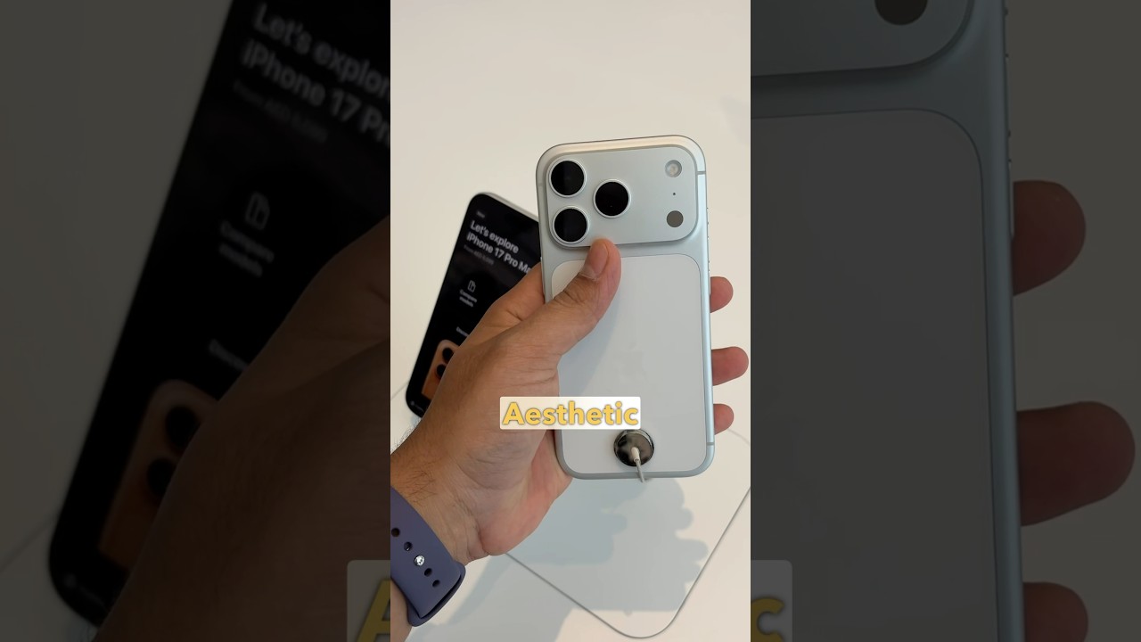 Finding the Best iPhone 17 Pro Colour! Silver, Orange or Deep Blue? 