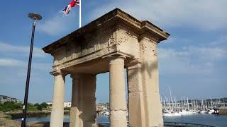Mayflower Steps Memorial, Plymouth