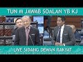 Tun M Jawab soalan kontroversi YB Khairy Jamaluddin | LIVE Dewan Rakyat