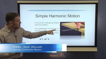 Understanding Simple Harmonic Motion | Leaving Certificate Physics | HomeSchool.ie | Ireland