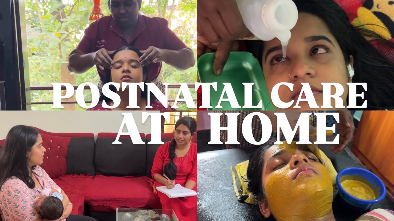 POST NATAL CARE TREATMENT AT HOME | NANDHANA CHANDRA #pregnancy #postnatalcare