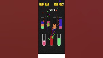 2022! Water Sort Level 18 Walkthrough Solution Android/iOS