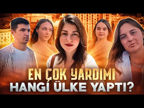 Hangi ülke Ukrayna’ya daha çok yardım yaptı/ Ukraynalılar Türkiye’nin desteği hakkında ne düşünüyor?