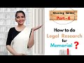 Part 6  moot court series  how to do legal research for the moot memorial  become an ace mooter