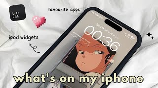 what's on my phone? | favorite apps + widgets, iOS 16 | iphone 14 pro ✿✨