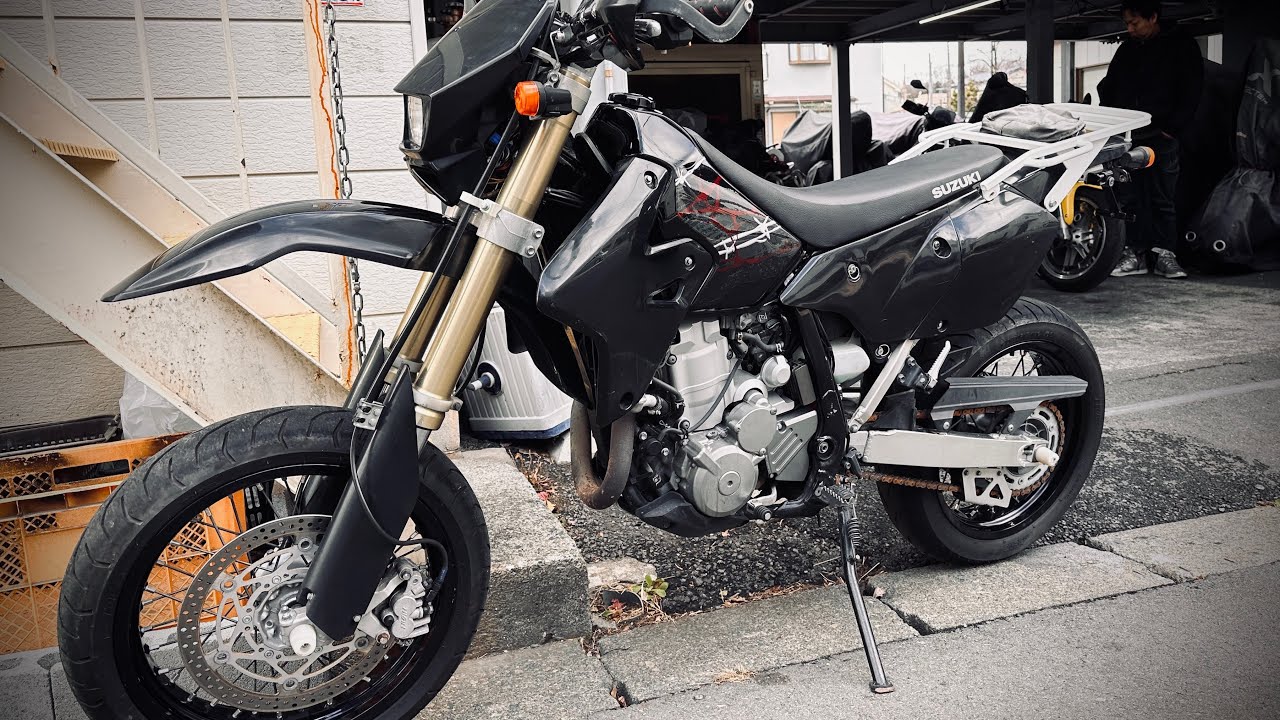 DR-Z400SM デルタ　フルエキ