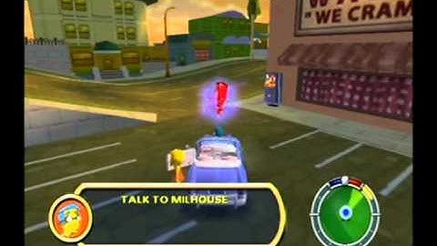 Simpsons Hit & Run Walkthrough: Level 3 - Mission 1 and 2: Nerd Race Queen & Clueless