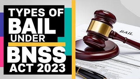Types of bail under BNSS in tamil ⚖️ Regular bail, anticipatory bail, interim bail, statutory bail