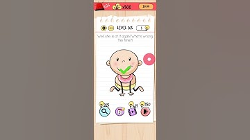 Brain 🧠 test level 165 Well she is at it again! Whats wrong this time!? #shorts #youtube #braintest