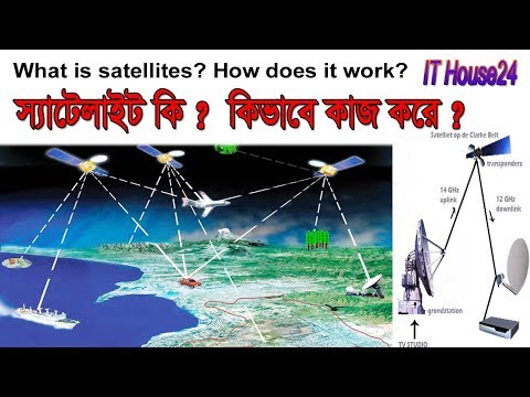 What is satellites & How does it work? দেখুন স্যাটেলাইট কি ? কিভাবে কাজ করে ? IT House