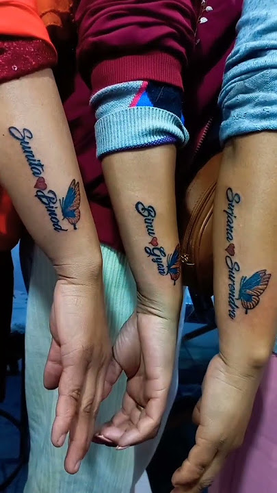 name tattoo design for girls\women #shorts #tranding #tattoo #girl #youtubeshorts  #youtube #tiktok