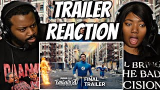 The Fantastic Four: First Steps | Final Trailer REACTION 🧑🏾‍💻‼️