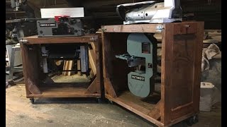 Flip Top Bench Build. Small shop solutions.
