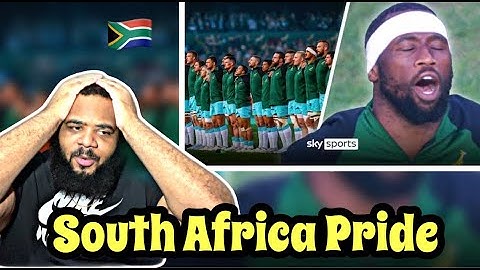 🇿🇦 SA PRIDE | AMERICAN REACTS TO An INCREDIBLE rendition of the South African national anthem