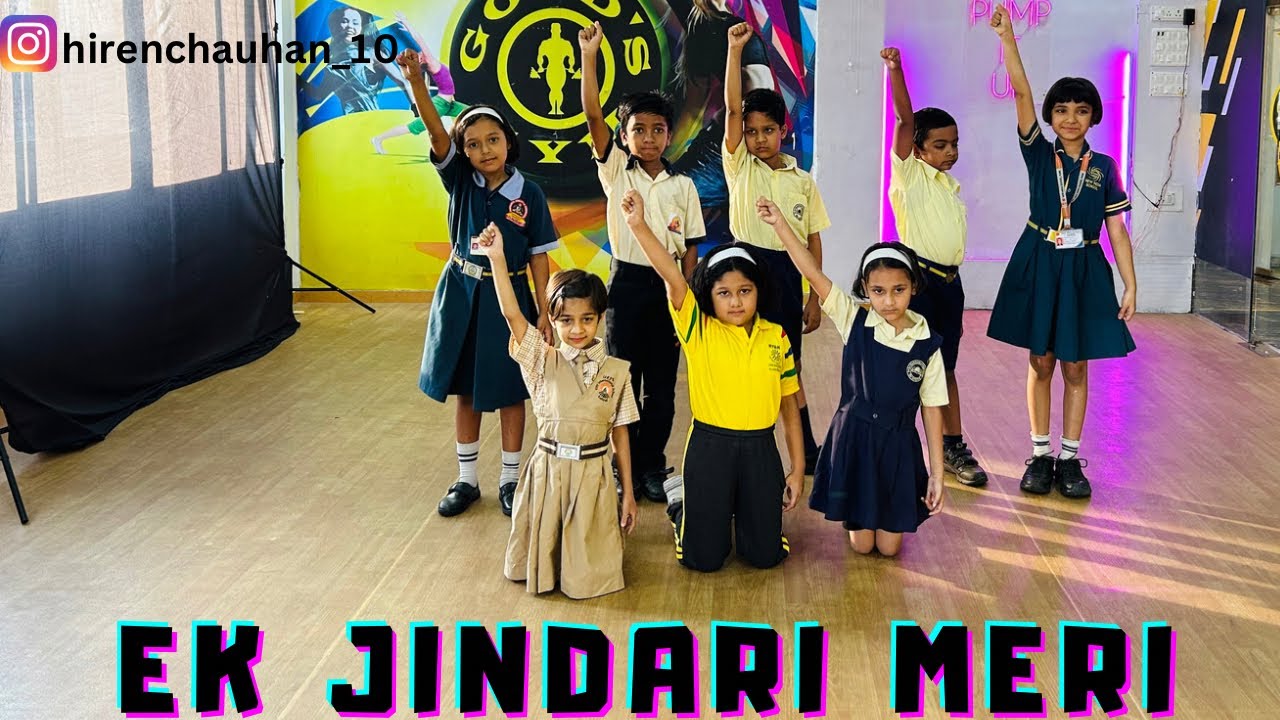 Ek Jindari Meri | Hindi medium | Kids Dance Cover | - YouTube
