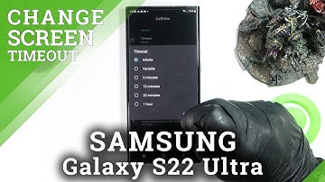 How to Change Screen Timeout to Never in Samsung Galaxy S22 Ultra - Caffeine Application