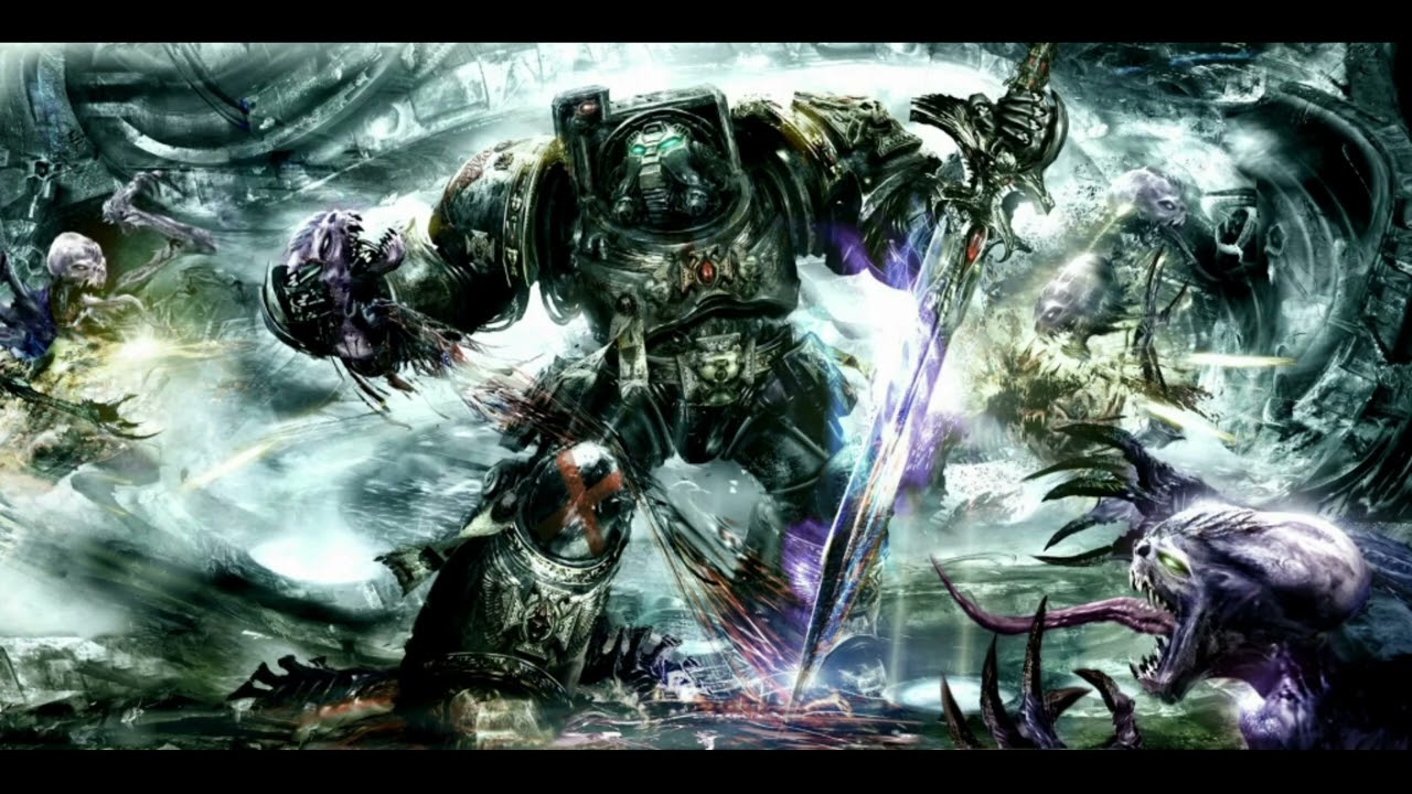 świat warhammer 40k   Spotkanie Mechanicus ze sztuczną inteligencją na statku 