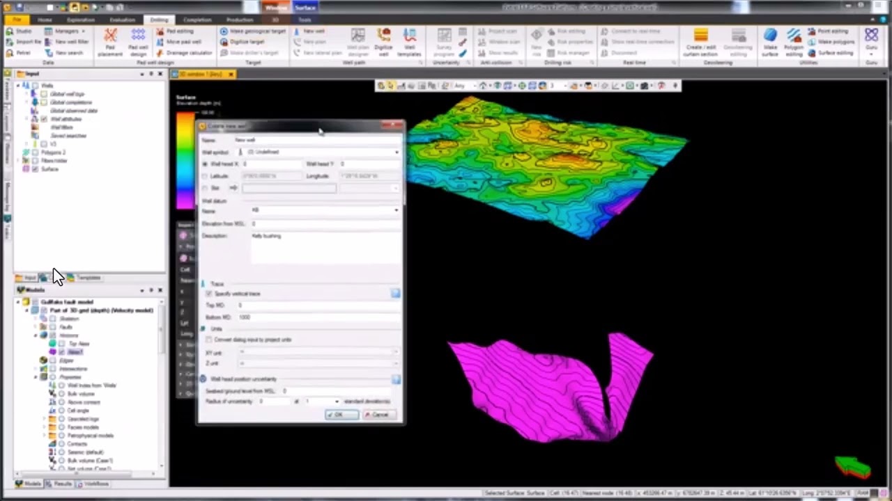 How to Design a Simple Vertical Well in Petrel: Step-by-Step Tutorial