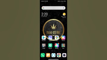 New control centre on redmi note 8pro