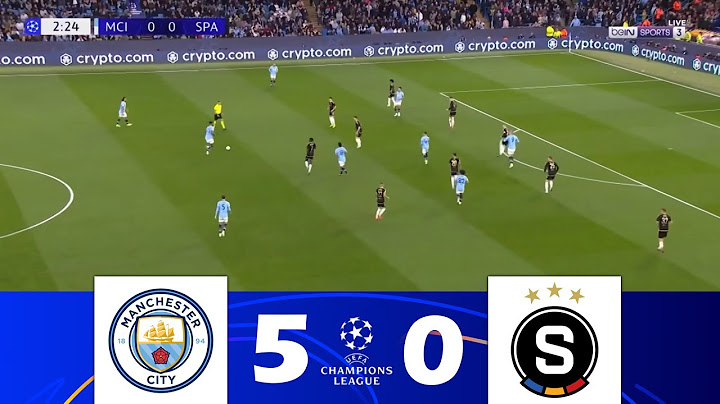 マンチェスター・シティ vs. スパルタ・プラハ [5-0] | UEFA チャンピオンズ リーグ 2024/25 |試合ハイライト！