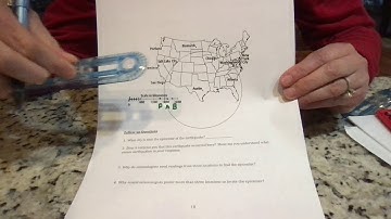 Locating the Epicenter-Triangulation