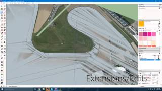 Silverstone Edit Timelapse using SketchUp