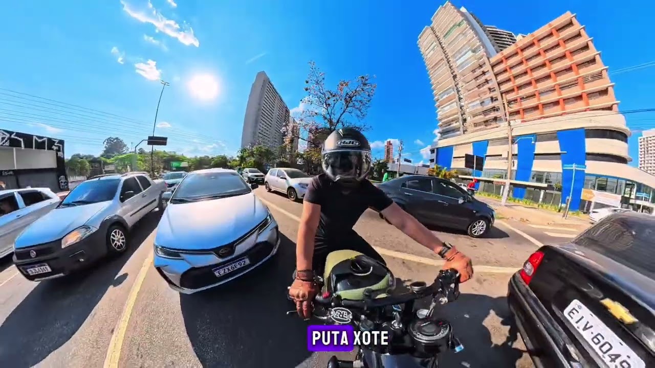 Estradinha com a Shotgun 650. Filmagem com a insta360 x5.