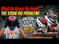 Hero Xoom 160: Kitna Practical Hai? 🤔 Front Space & Hook Check! #rider #dailyvlog #hero #heroxoom160