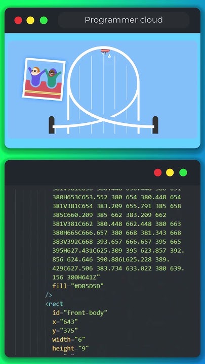 Amazing Roller Coaster Animation With HTML CSS JS 🎢 - YouTube