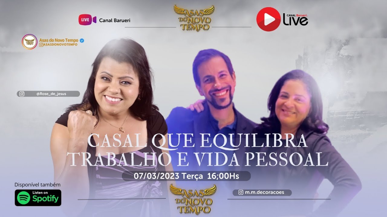 Casal Que Equilibra Trabalho E Vida Pessoal | Asas Do Novo Tempo