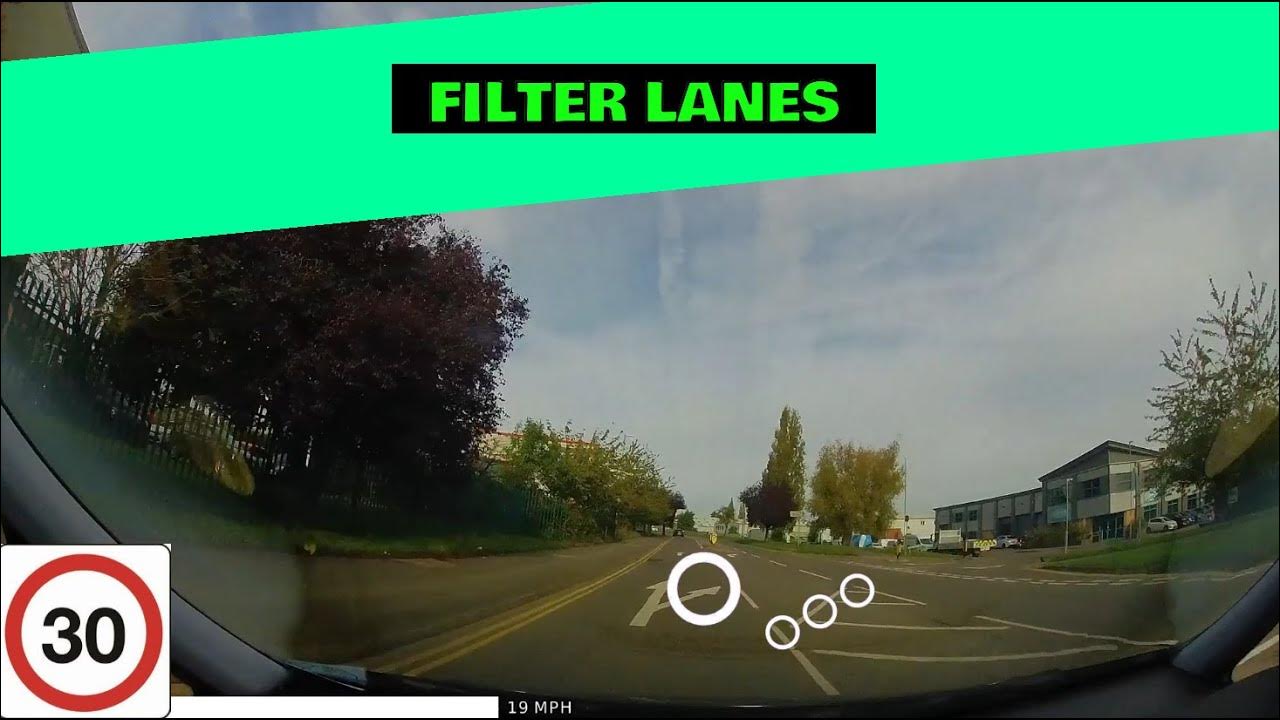 Road Markings Filter Lanes Clips YouTube