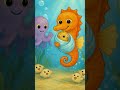 The Craziest Thing About Seahorse Dads 😲 #AnimalFacts #MindBending