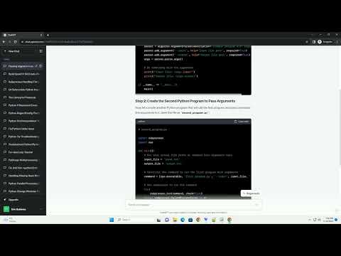 How to pass argparse arguments to another python program