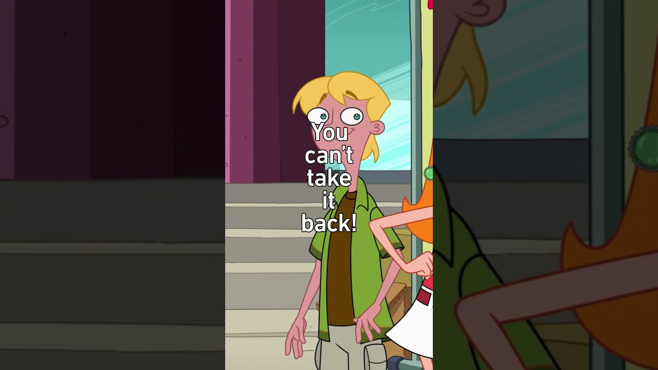 Jeremy says "I love you" to Candace 🥹 | Phineas and Ferb | Disney Channel Animation