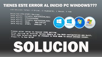 Please enter setup to recover Bios setting/Ingrese a la configuración para recuperar