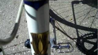 Left my bike out last night, look what vandals did to it.