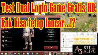 Dual login game client for pc, testing game grafis HD A3 Still Alive screenshot 1