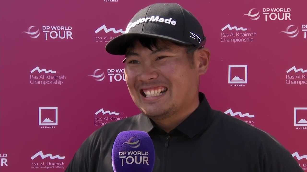 Ryo Hisatsune Friday English & Japanese Flash Interview 2023 Ras Al Khaimah Championship · Round 2