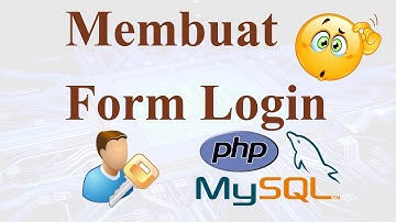 Membuat form Login MultiLevel PHP dan MySQL