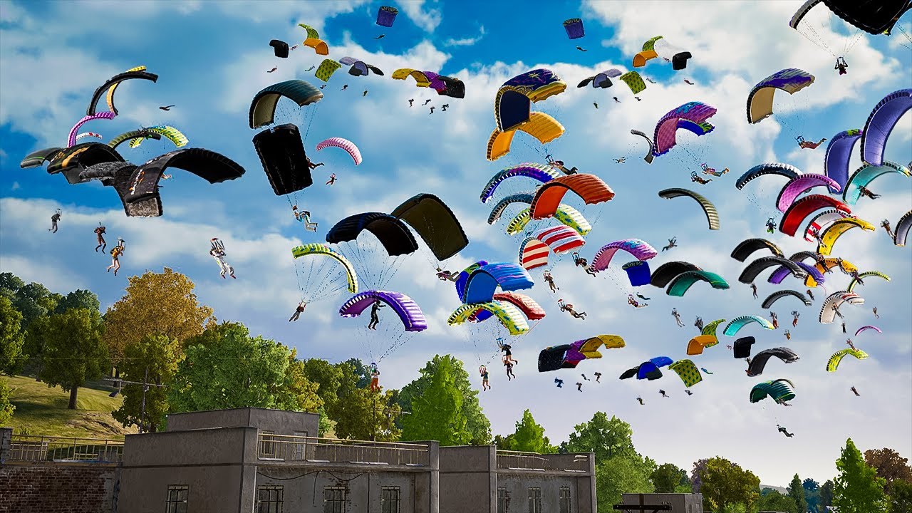 모든사람이 한곳에 내리는 미친 배그 모드 출시