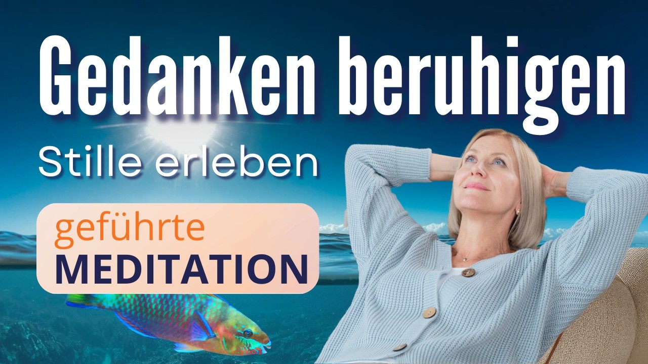 Frieden im Kopf | Meditation für Ruhe und Abstand zu Gedanken | 15 Min.