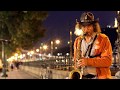 (Stabilized) Tears in Heaven on the Sax! Beautiful street performance!