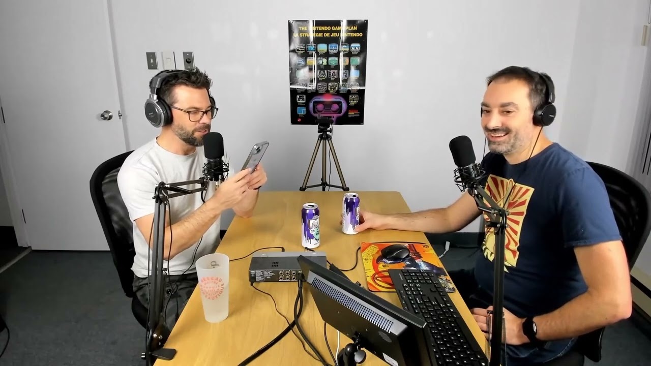 Papa Cassette et JF annoncent une critique de mon jeu "Mouse Arcade" dans l'épisode 146