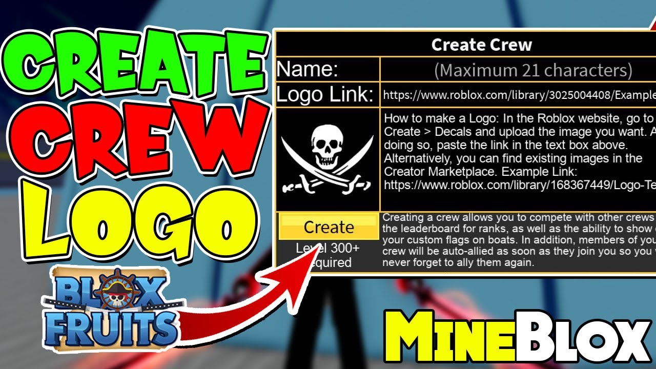 How to Change Crew Logos in Blox Fruits! 