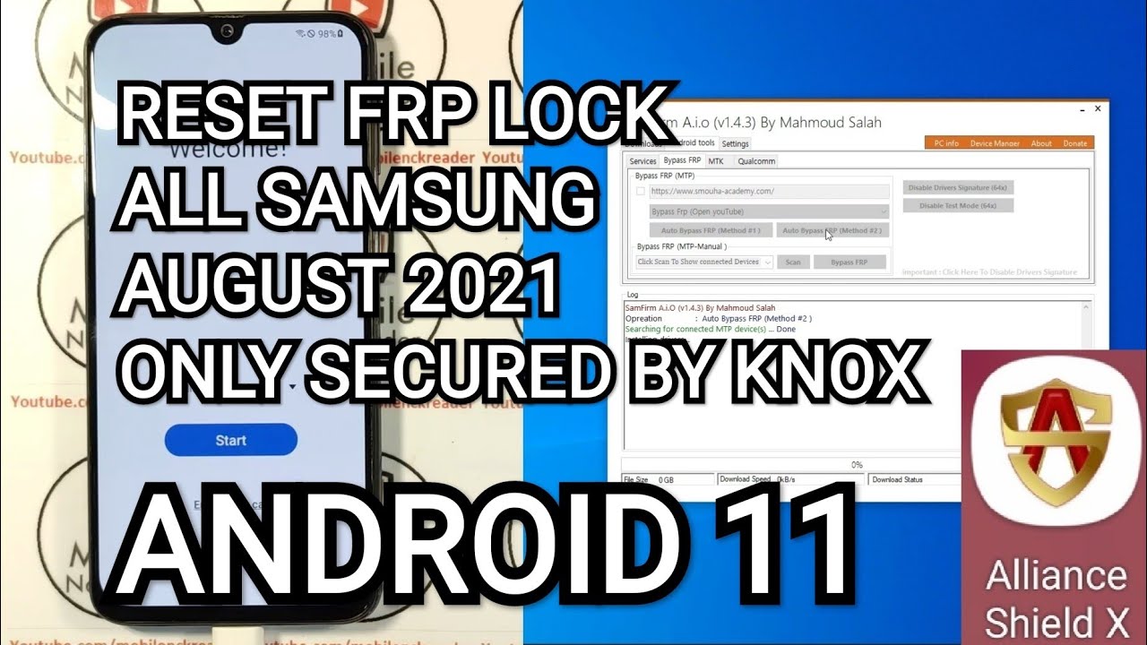 Alliance Shield X Samsung Frp Telegraph